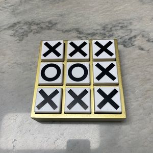 Pier 1 Table Tic Tac Toe Set